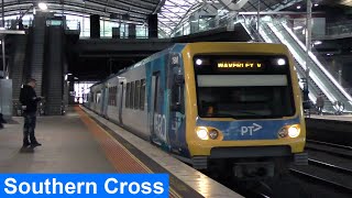 A Sunday Morning at Southern Cross Station  Metro Trains Melbourne [upl. by Eadrahc]