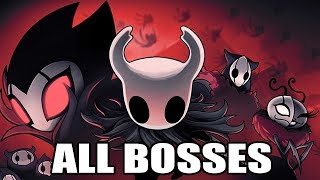 Hollow Knight  All Bosses With Cutscenes HD 1080p60 PC [upl. by Nylirej]