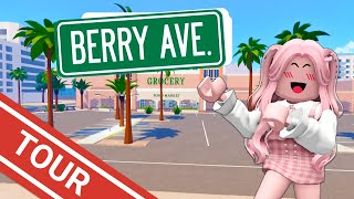 BERRY AVENUE NEW GAME TOUR  ROBLOX [upl. by Arbmahs255]