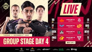 LIVE  DAY 4  M5 World Championship Main Event  Group Stage  ENG [upl. by Atiuqes]