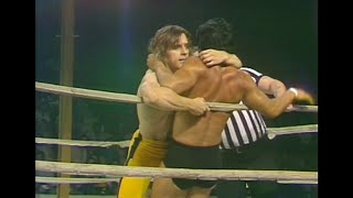 Tatsumi Fujinami c vs Dynamite Kid  WWF Junior Heavyweight Title 08171979 [upl. by Pietje646]