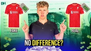 Is It Smarter To Buy Fake Jerseys  The Fake Football Kit Experiment [upl. by Waki513]