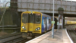 Half an Hour at 216  Birkenhead North Station 1022017  Class 507 508 terminus [upl. by Betsey786]