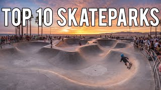 Most FAMOUS Skateparks In The US California New York Florida [upl. by Kellyann334]