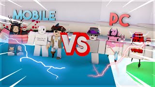 Tower of Hell PC GODS Vs Mobile GODS ROBLOX [upl. by Maison796]