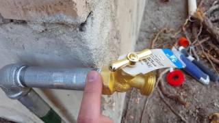 How To Add a Hose Bib to Sprinkler System [upl. by Marylou]