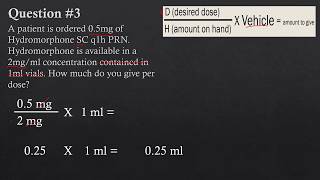 Medication Dosage Calculation Practice Questions [upl. by Jamilla547]