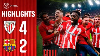 RESUMEN  Athletic Club 42 FC Barcelona  Copa 202324 14 Final [upl. by Sweyn]