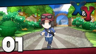 Pokémon X and Y  Episode 1  Welcome to Kalos [upl. by Lorrad906]