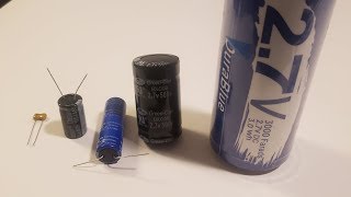 SuperCapacitors amp Electrolytic Capacitors  Basic Introduction [upl. by Atival757]