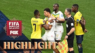 Ecuador vs Senegal Highlights  2022 FIFA World Cup [upl. by Aidnama]