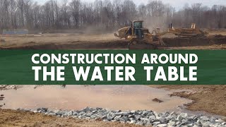 Construction Around the Water Table  Geotechnical Engineering [upl. by Li]