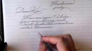 Tips for improving cursive writing [upl. by Juliette]