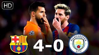 Barcelona vs Manchester City 40 All Goals amp Highlights Group Stage Champions League 20162017HD [upl. by Macrae]