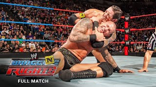 FULL MATCH  Randy Orton vs Wade Barrett  WWE Title Match WWE Bragging Rights 2010 [upl. by Acireh]