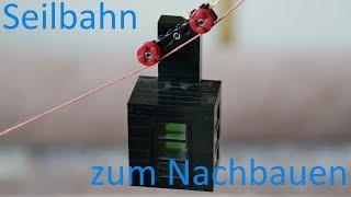 Simple LegoSeilbahn zum Nachbauen [upl. by Joscelin]