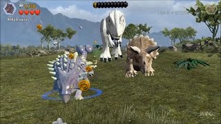 LEGO Jurassic World  All Bonus Levels Dinosaurs Chases PC HD 1080p [upl. by Jedthus]