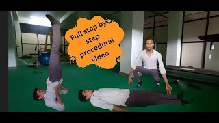 Sarvangasanam  How to do Sarvangasana  Benefits [upl. by Seldon260]