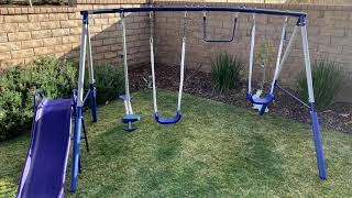 How To Assemble a Swing Set Sportspower [upl. by Imled]