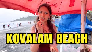 Kovalam Beach Kerala । Thiruvendram city tour [upl. by Igiul]