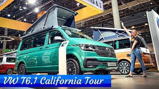 VW T61 California Ocean Coast and Beach  FULL TOUR [upl. by Einnus]