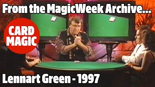 Lennart Green  Card Magician  The Worlds Greatest Magic IV  1997 [upl. by Ibok]