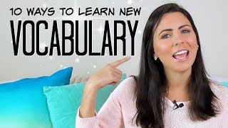 10 Tips To Build Your Vocabulary  Learn More English Words [upl. by Brose312]