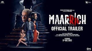 Maarrich Official Trailer  Tusshar Kapoor  Naseeruddin Shah  Rahul Dev  9th December [upl. by Baalbeer213]