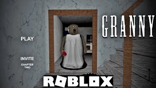 Granny Roblox  Full Gameplay [upl. by Htieh415]