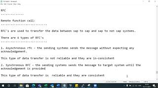 SAP RFC Connection [upl. by Anilef]