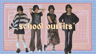 22 SCHOOL OUTFIT IDEAS to look cooler than ur classmates ☆ funkyfitz [upl. by Trip]