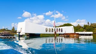 Pearl Harbor and USS Arizona Memorial  Oahu Hawaii [upl. by Aalst]