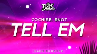 Cochise NOT  Tell Em Bass Boosted [upl. by Annayk]