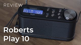 Roberts Play 10 Portable DABFM Radio Review [upl. by Aleak868]