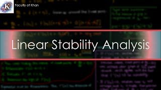 Linear Stability Analysis  Dynamical Systems 3 [upl. by Erej]