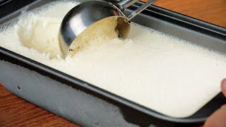 3 Ingredient ICE CREAM without cream  Easy Homemade Ice Cream Recipe Only 3Ingredients [upl. by Behre]