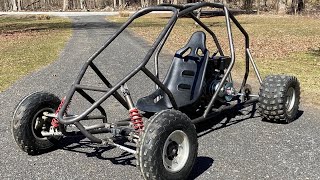 Budget Crosskart Build5 Front End [upl. by Llennyl]