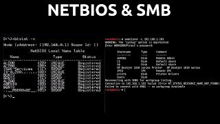 NetBIOS And SMB Enumeration  Nbtstat amp smbclient [upl. by Nonnahsal]