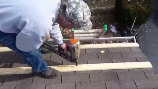 Install Flashing on a Metal Roof [upl. by Hermia]