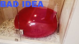 Giant Water Balloon floods the whole house [upl. by Robbyn]