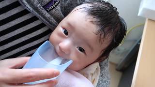 How to Cup Feeding to an Infant newborn [upl. by Diskson44]