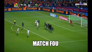 Algérie vs Nigéria 21 can 2019  présentateur du BEIN SPORTS pleure de joie [upl. by Samohtnhoj216]