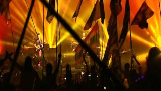 Coldplay What a Wonderful World  Fix you Glastonbruy 2011 [upl. by Einalem]