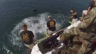 US Army Divers Reenlist on the USS Arizona [upl. by Elayne443]