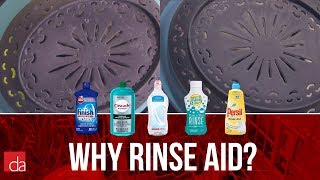 Dishwasher Rinse Aid  Why Do I Need It REAL LIFE EXAMPLES [upl. by Niahs]