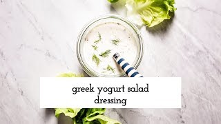 Greek Yogurt Salad Dressing [upl. by Agate]