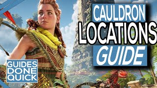 Horizon Forbidden West Cauldron Locations [upl. by Ybrad744]