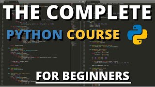 The Complete Python Course For Beginners [upl. by Sacks]