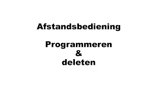 Afstandsbediening programmeren LiftMaster garagedeuropener [upl. by Aznecniv384]