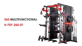 MSF 360 MultiFunctional Home amp Studio Gym setup [upl. by Licec]